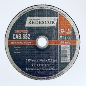 Disco de corte Inox 7"x1,6x7/8"